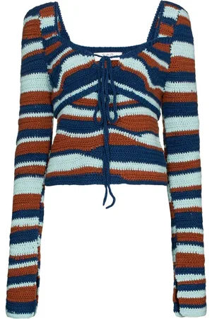 SEA Maglione Wave con maniche a palloncino