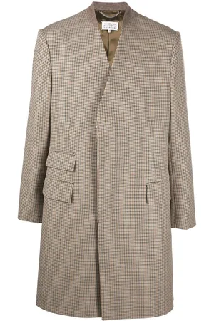 Maison Margiela Cappotto in pied-de-poule