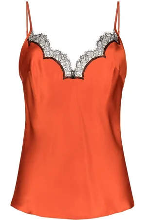 Gilda & Pearl Top con finitura in pizzo