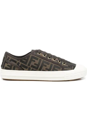 Fendi Sneakers con logo jacquard