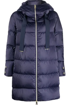 HERNO Piumino midi con cappuccio