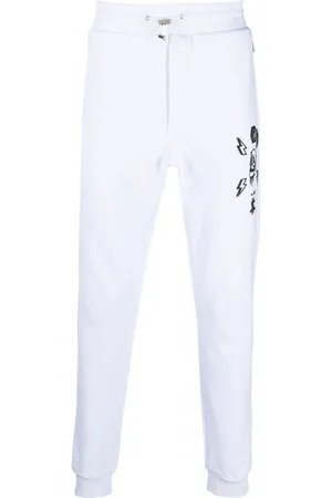 Philipp Plein Pantaloni sportivi Hexagon affusolati