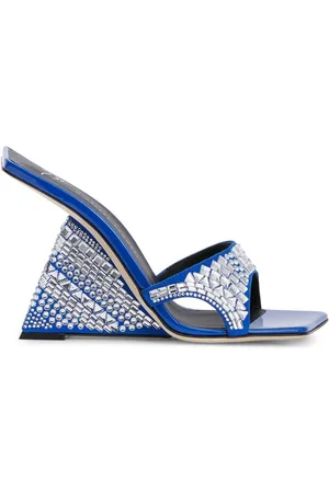 Giuseppe Zanotti Sandali Shine con zeppa 105mm