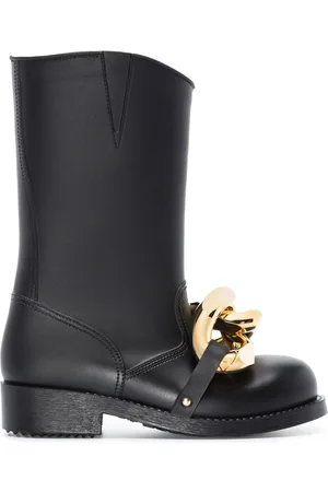 J.W.Anderson Stivali Hight Chain con catena