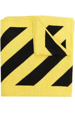 OFF-WHITE Sciarpa con stampa - Giallo