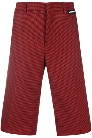 Vetements Shorts sartoriali in pied-de-poule