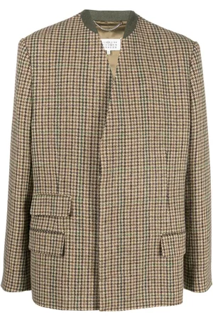 Maison Margiela Blazer con motivo pied-de-poule