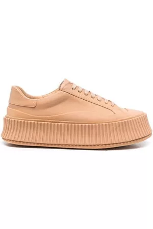 Jil Sander Donna Sneakers - Sneakers con suola rialzata - Toni neutri