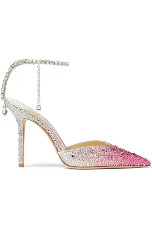 Jimmy Choo Pumps Saeda con cristalli 100mm