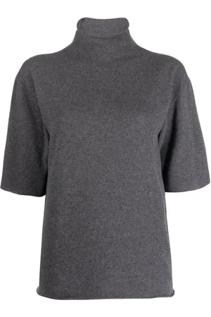 Jil Sander Top a collo alto