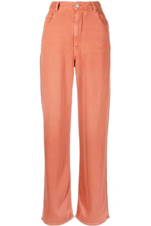 Marant Etoile Jeans dritti a vita alta
