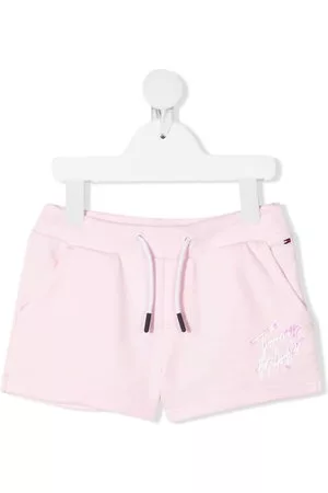 Tommy Hilfiger Shorts sportivi - Shorts sportivi con logo - Rosa