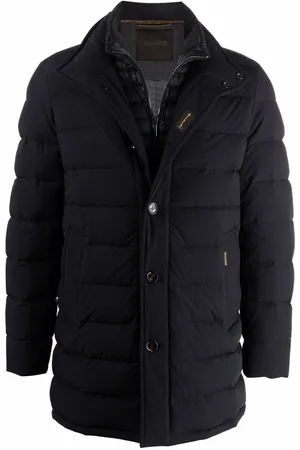 MOORER Piumino con design a strati