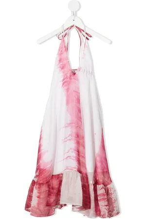 Little Bambah Abito lungo con fantasia tie-dye
