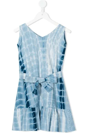 Little Bambah Abito corto con fantasia tie dye