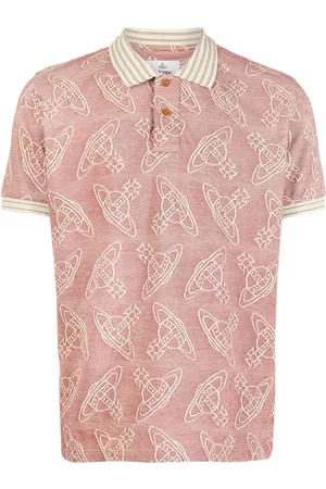 Vivienne Westwood Uomo Polo - Polo con stampa Orb - Rosso