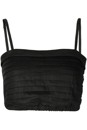 FAITHFULL THE BRAND Top crop Carla con spalline fini