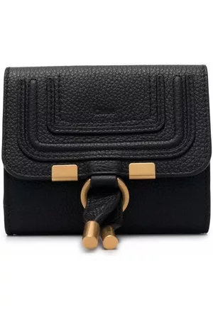 Chloé Donna Portacarte - Portafoglio Marcie in pelle - Nero