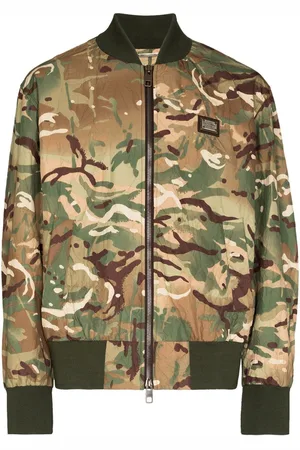 Dolce & Gabbana Bomber con stampa camouflage