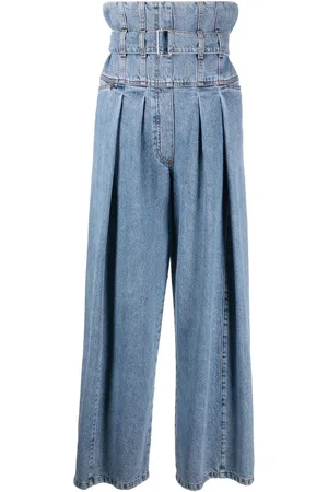 Serafini Jeans a gamba ampia