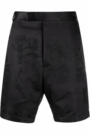 Thom Browne Shorts sartoriali con banda RWB