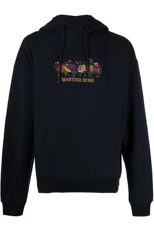 MARTINE ROSE Felpa con cappuccio