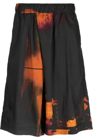 JULIUS Bermuda con fantasia tie-dye