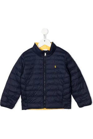 Ralph Lauren Bomber Terra con ricamo