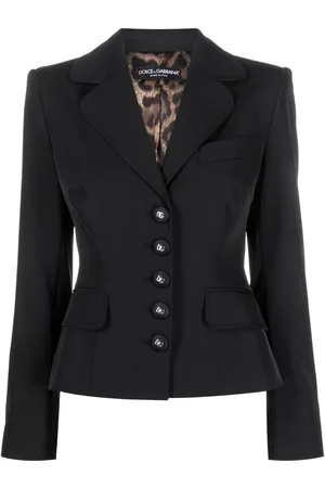 Dolce & Gabbana Blazer con placca logo
