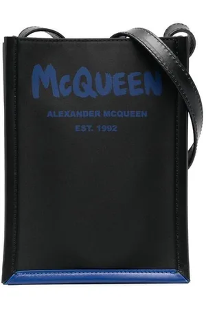 Alexander McQueen Borsa a spalla con stampa