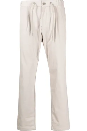 HERNO Pantaloni dritti con coulisse