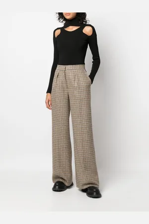Palm Angels Pantaloni a gamba ampia