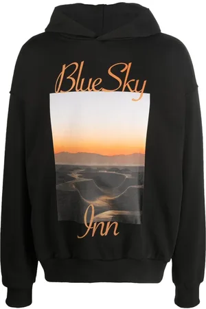 BLUE SKY INN Felpa Sunset con logo