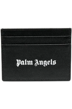 Palm Angels Portacarte Gothic con stampa