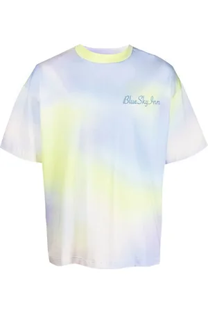 BLUE SKY INN T-shirt con fantasia tie-dye