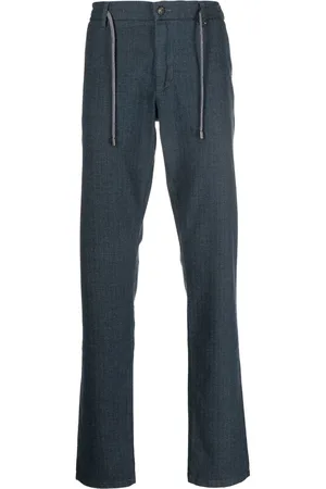 CANALI Pantaloni dritti con coulisse