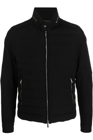 MOORER Giacca con zip trapuntata