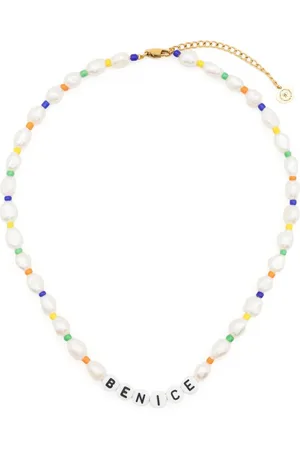 Sporty & Rich Collana con perline Be Nice