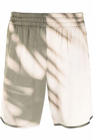 BLUE SKY INN Shorts sportivi con fantasia tie dye