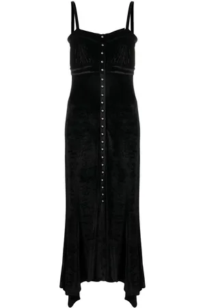 Paco rabanne Abito midi asimmetrico