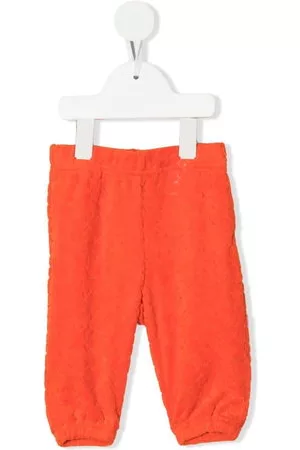 Dsquared2 Pantaloni sportivi - Pantaloni sportivi con logo goffrato - Arancione