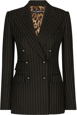 Dolce & Gabbana Blazer doppiopetto a righe