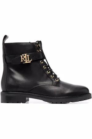 Ralph Lauren Stivali con placca logo