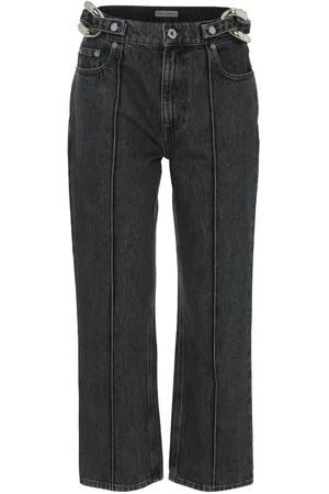 J.W.Anderson Jeans crop dritti