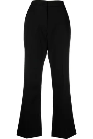 Jil Sander Pantaloni crop a vita alta
