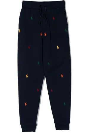 Ralph Lauren Pantaloni sportivi con ricamo