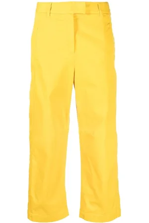 ALBERTO BIANI Pantaloni crop a gamba ampia