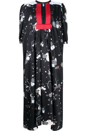 Macgraw Abito midi con stampa