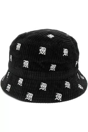 R13 Cappello bucket con ricamo - Nero