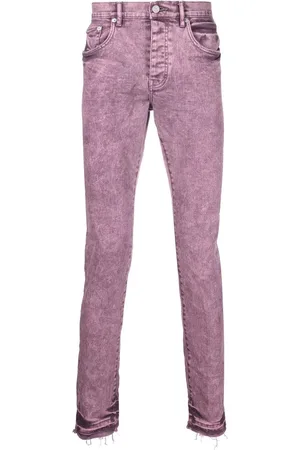 Purple Brand Jeans skinny con effetto schiarito